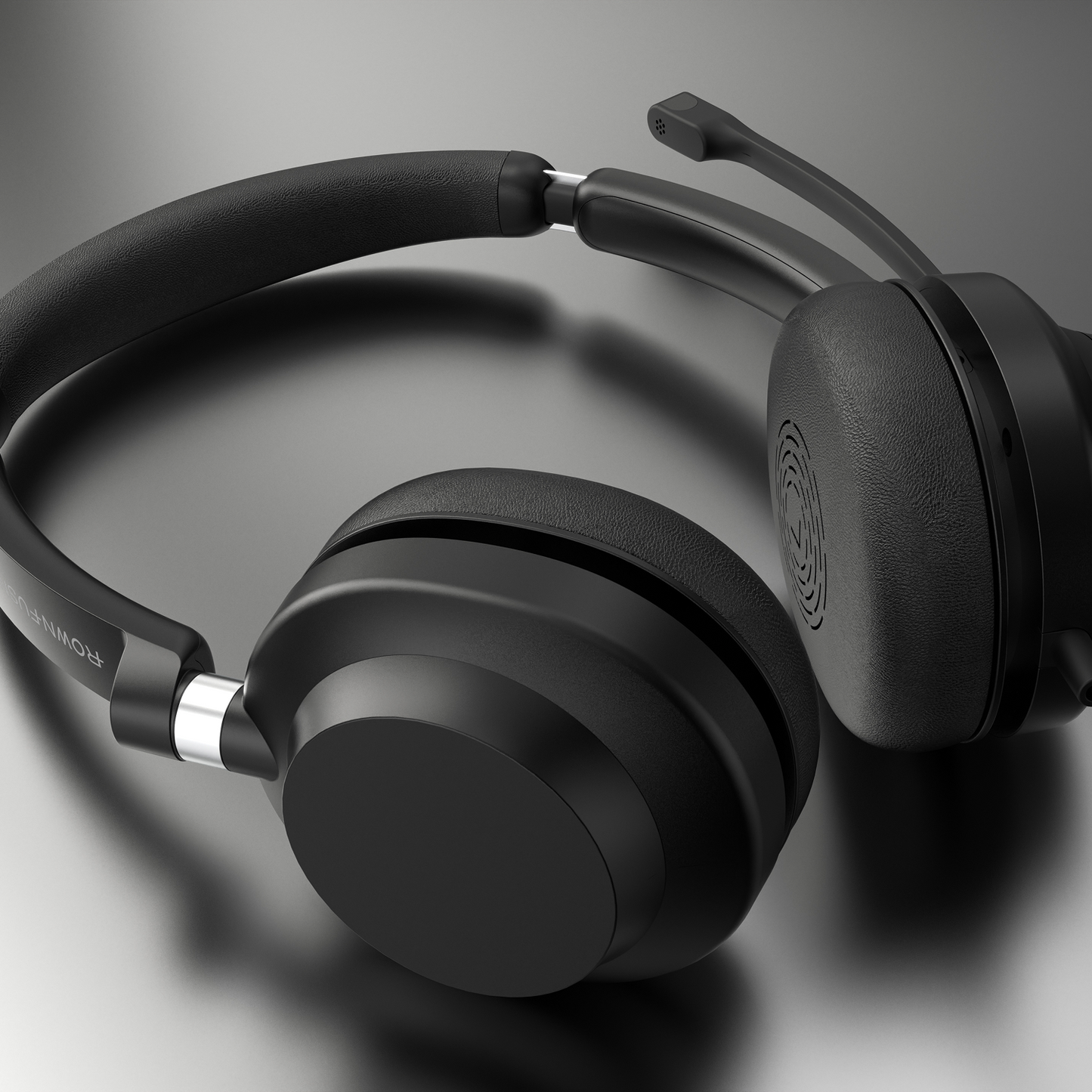 Rownfusny R01 USB Headset Noise Cancelling Mic for PC Laptop Zoom Teams Call Center