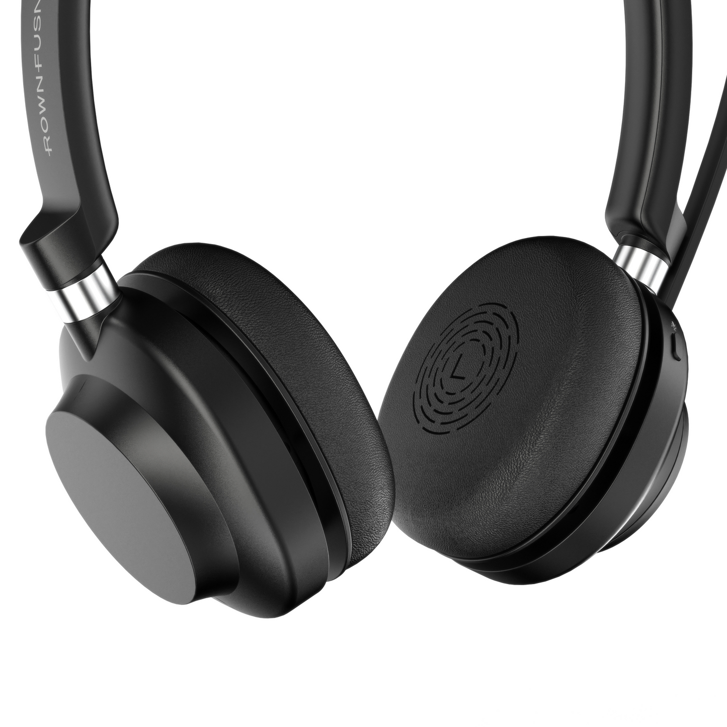 Rownfusny R02-W Wireless Headset: Bluetooth & 2.4G USB, Noise-Cancelling Mic for PC/Laptop/Calls