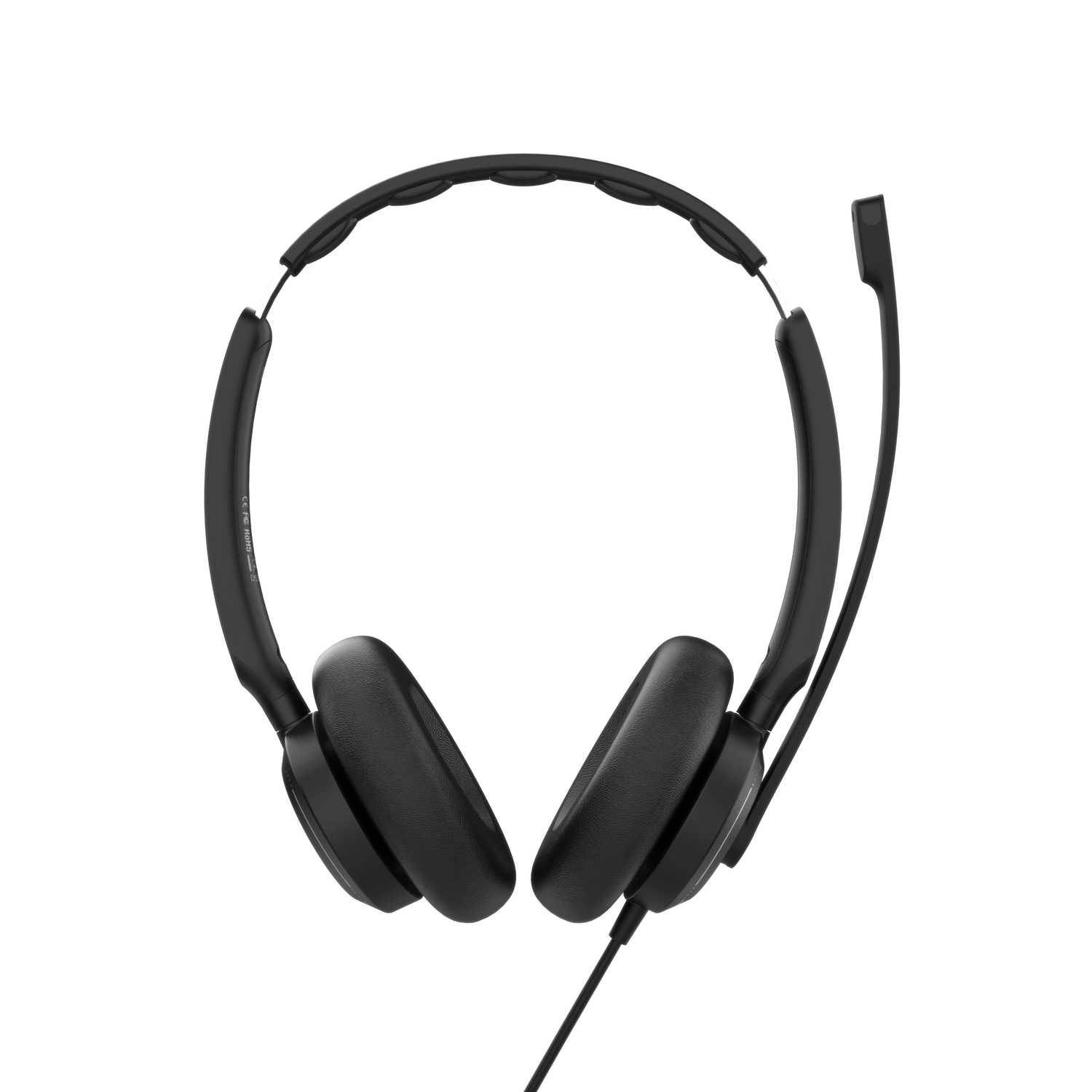 Rownfusny R06 USB Headset: Wired PC Headphone w/Noise Cancelling Mic, Teams & IP Phone Ready