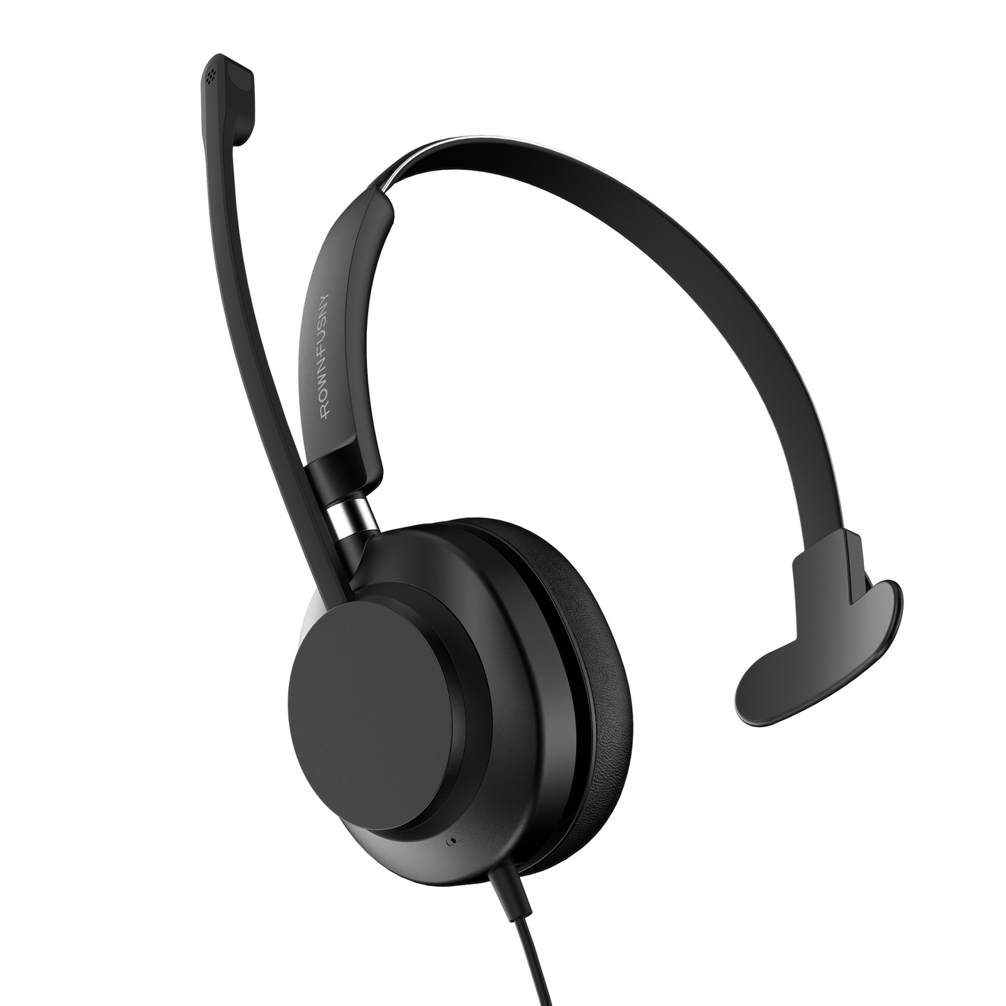 Rownfusny R01S Noise Cancelling USB Headset for PC Laptop Teams Zoom Call Centers