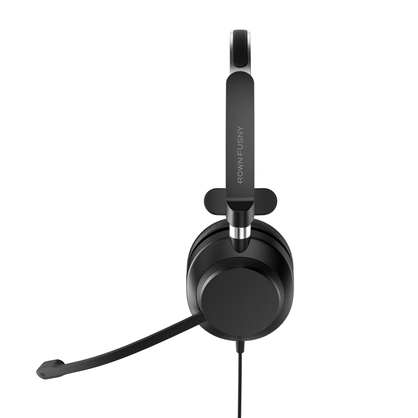 Rownfusny R01S Noise Cancelling USB Headset for PC Laptop Teams Zoom Call Centers
