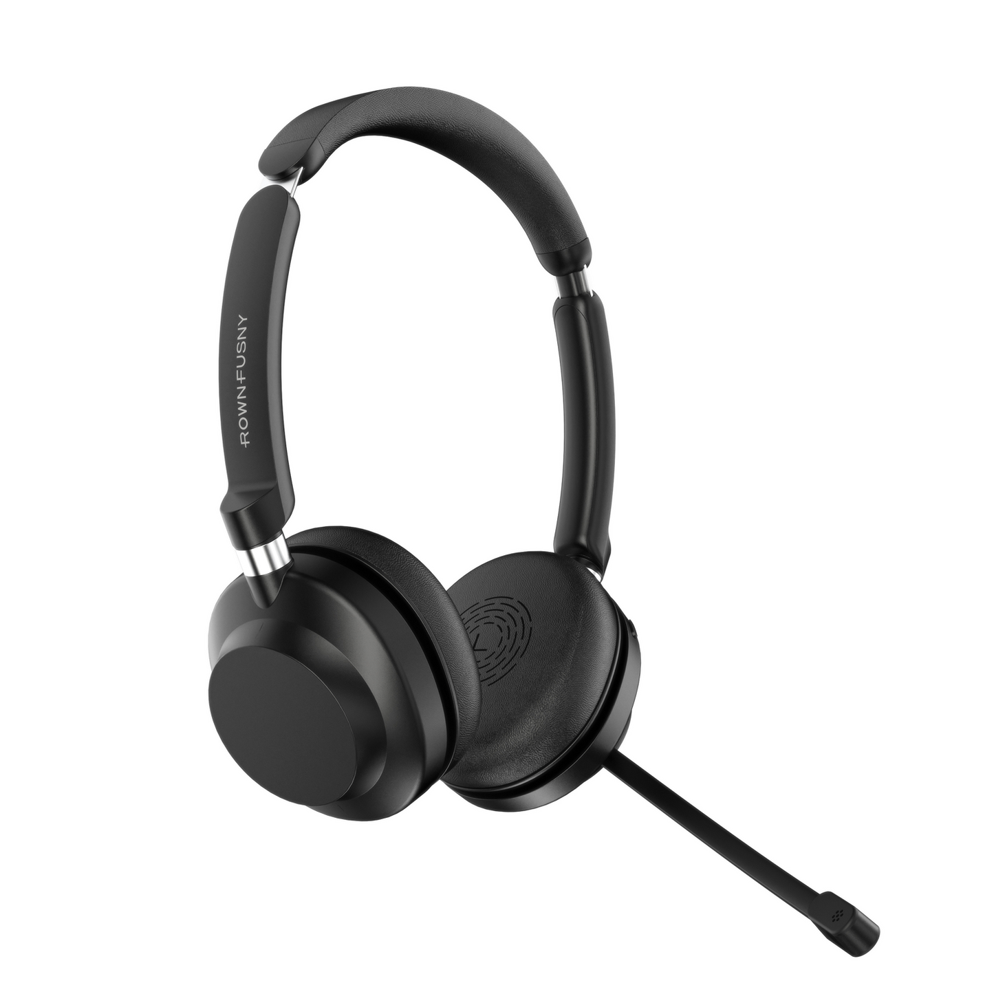 Rownfusny R02 Wireless Bluetooth Headset Noise Cancelling Mic Computer Call Center