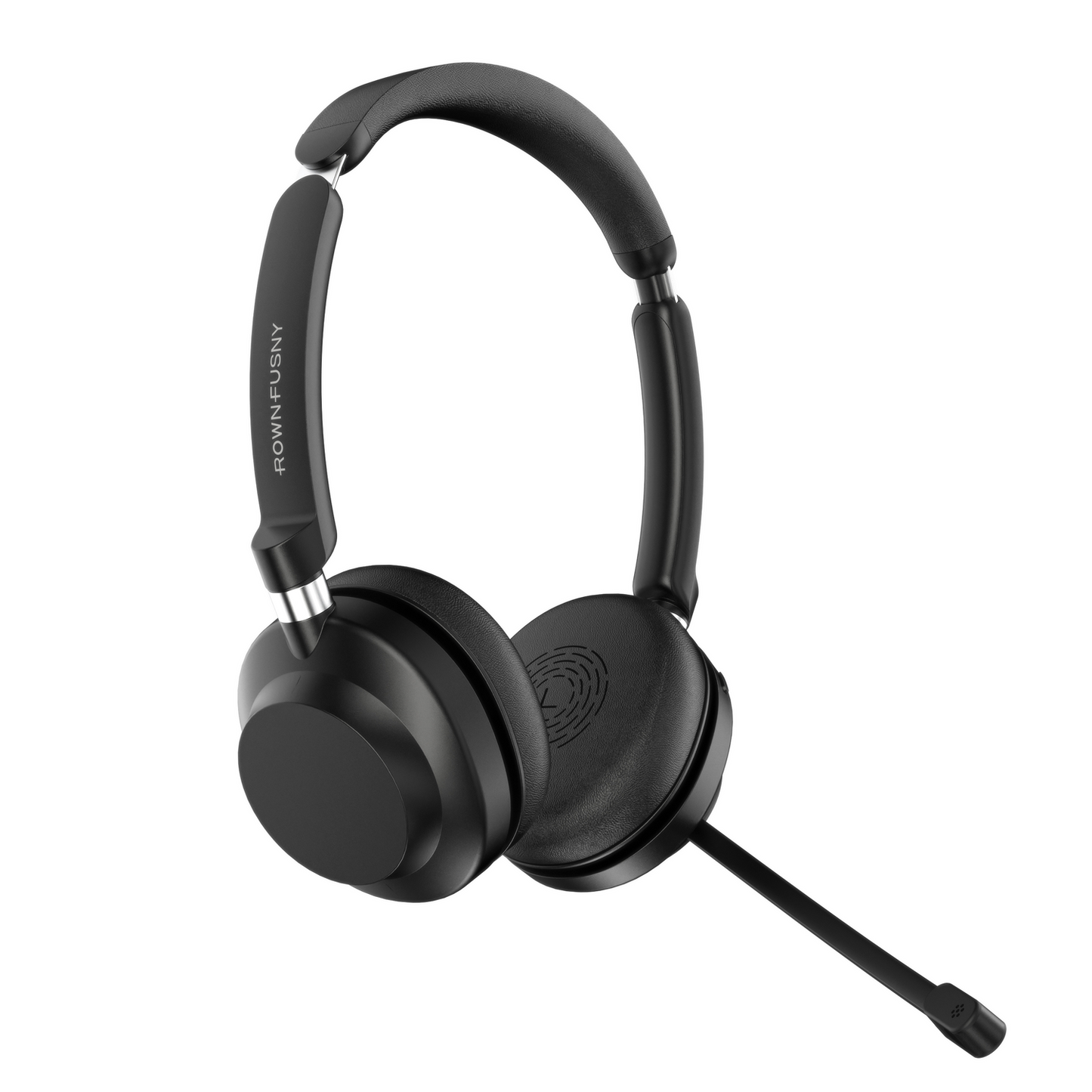 Rownfusny R02-P Wireless Headset Bluetooth Noise Cancelling Mic USB Dongle Computer Call Center