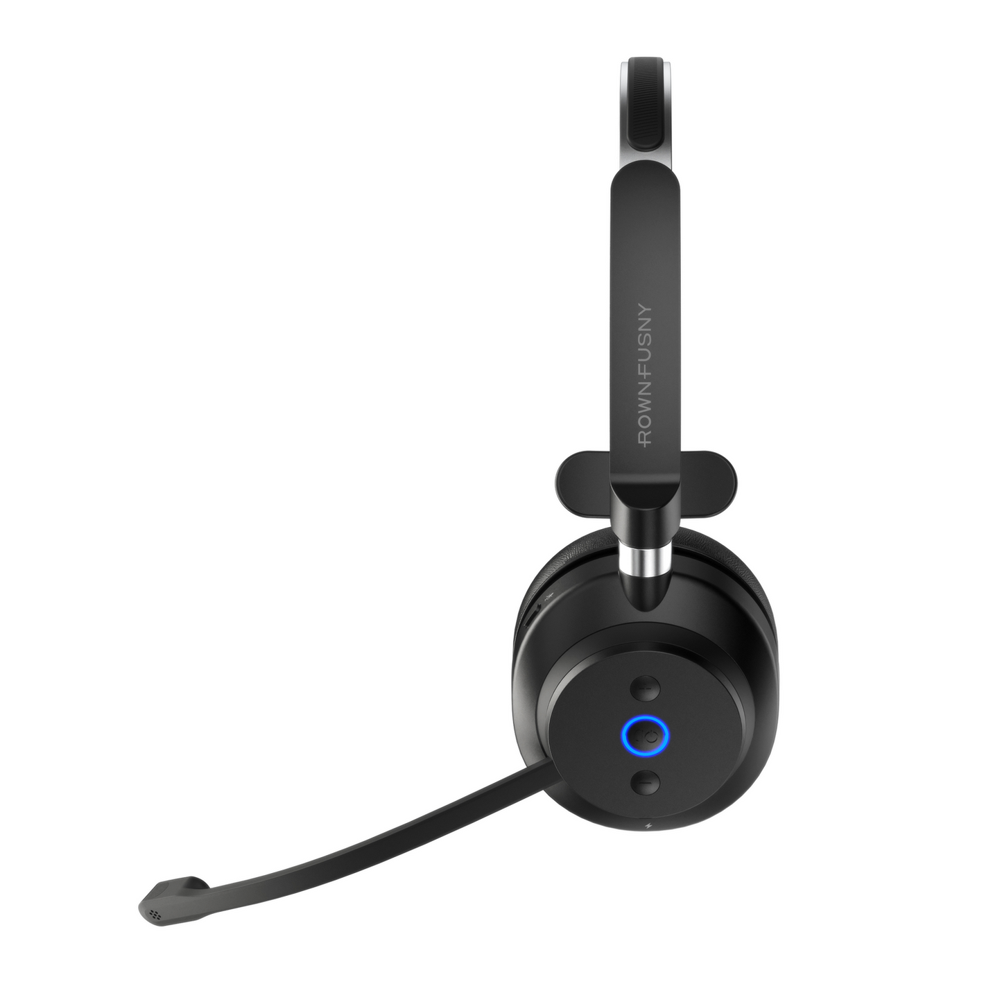 Rownfusny R03-P Wireless Headset: 2.4G & BT 5.3 for PC, Office, Call Center, Online Class