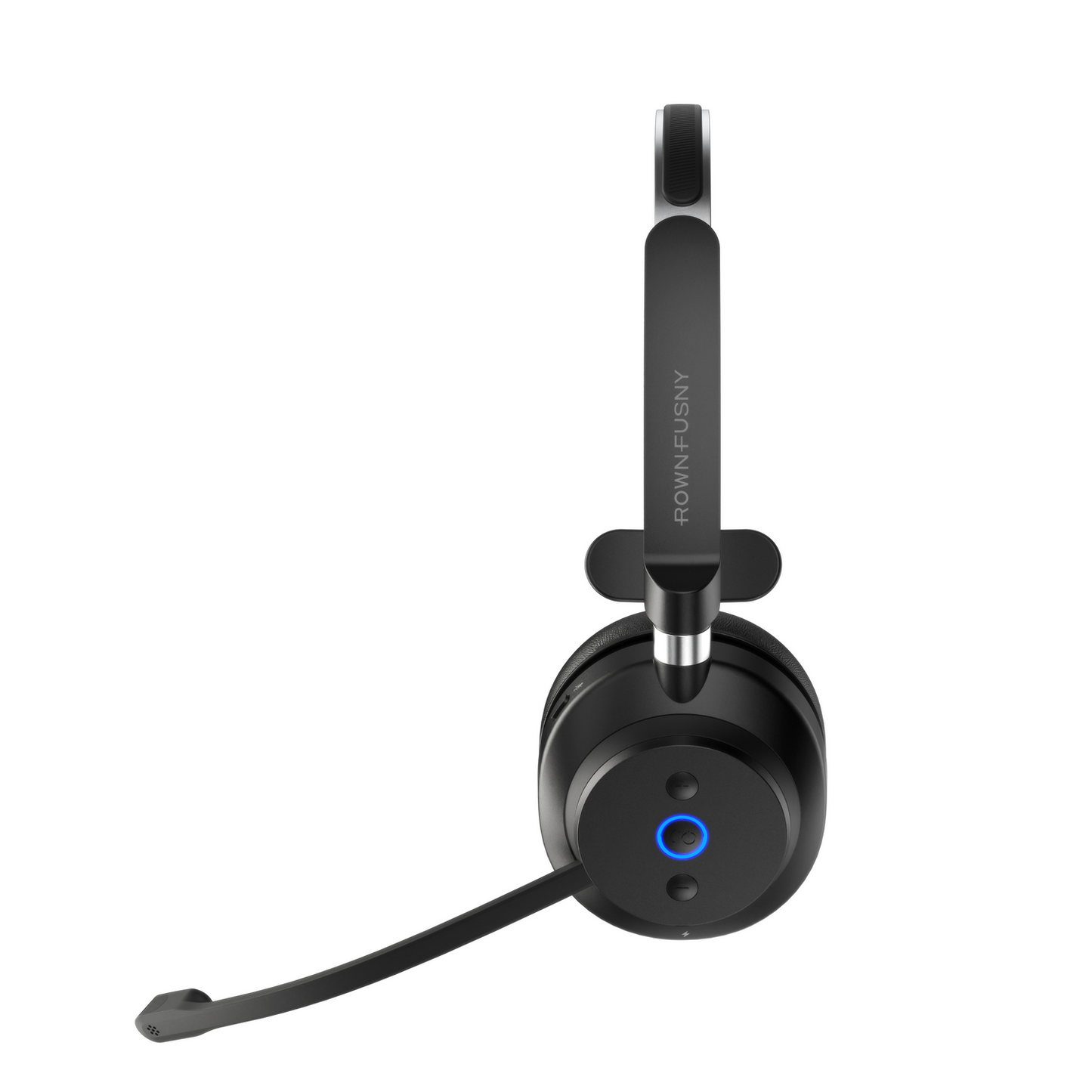 Rownfusny R03 Wireless Headset: 2.4G & BT 5.3 for PC, Office, Call Center, Online Class